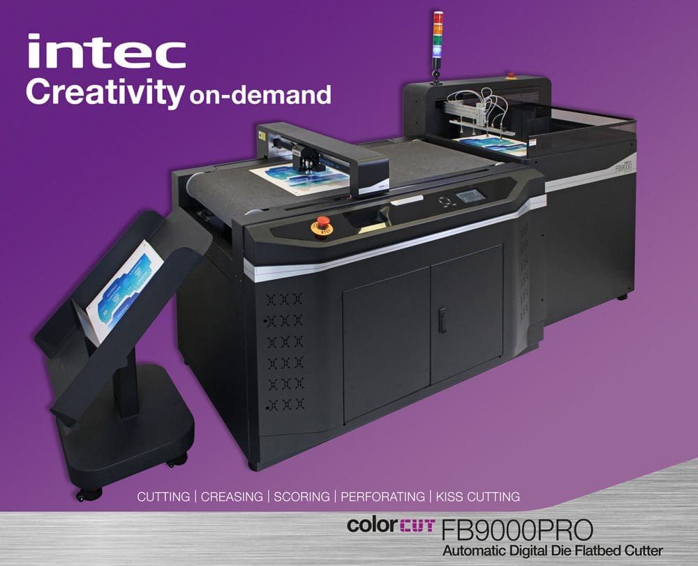 Intec ColorCut FB9000PRO Automatic flatbed cutter