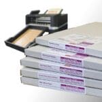 ColorCut Self-adhesive sheet label media-Paper and polymer sheet labels