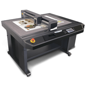 FB1180T digital cutter teaser video - FB1180-T T4 Quad tool head- Digital-die B1 Flatbed Cutter Creaser